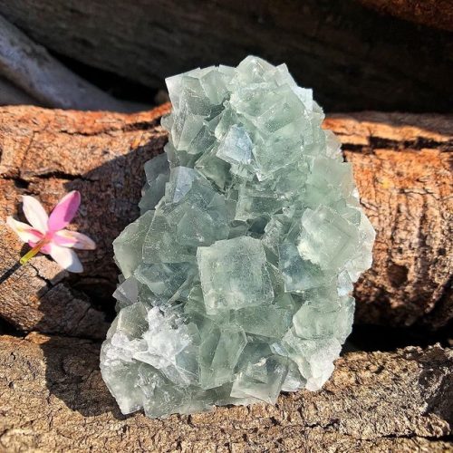 清透蘋果綠 香花嶺螢石