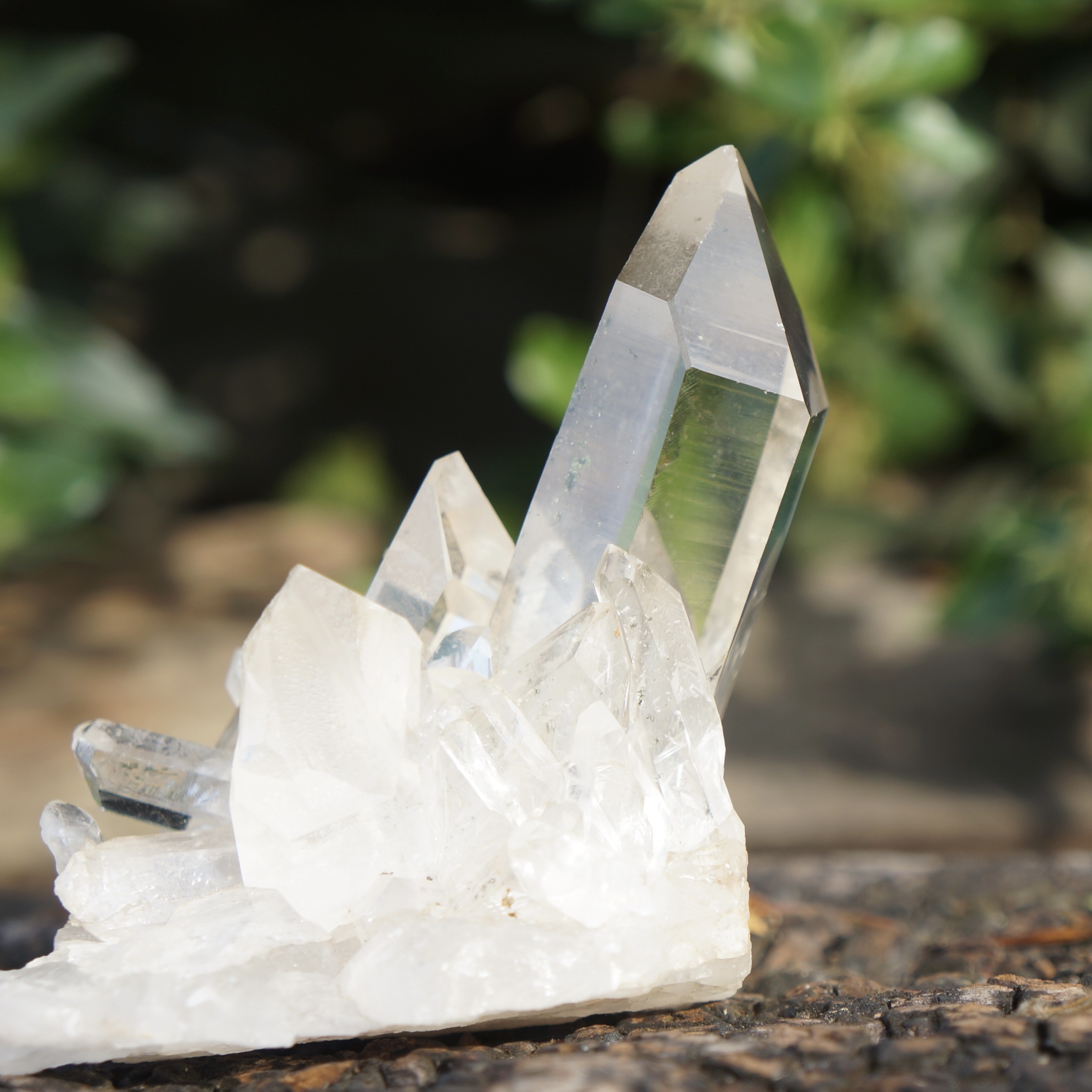 巴西淨透白晶簇 - Image 3