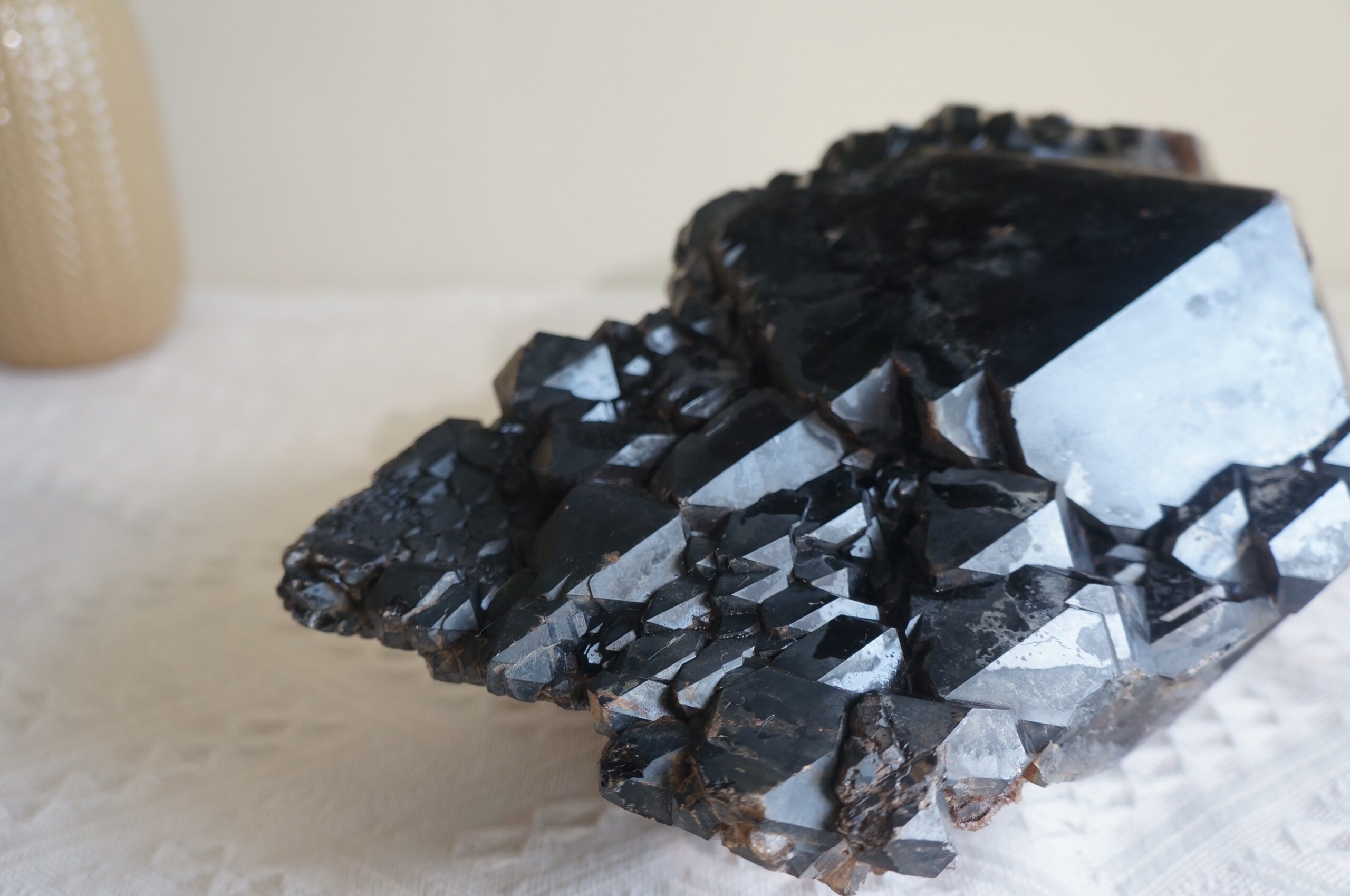 巴西黑駭骨鱷魚骨幹水晶 - Image 4