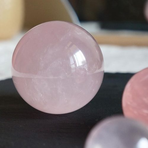 Alternative view of 精選星光粉晶球