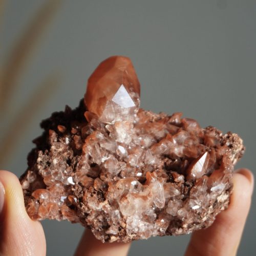 湖北大冶鑽石紅方解