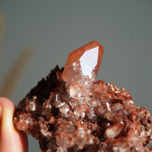 湖北大冶鑽石紅方解