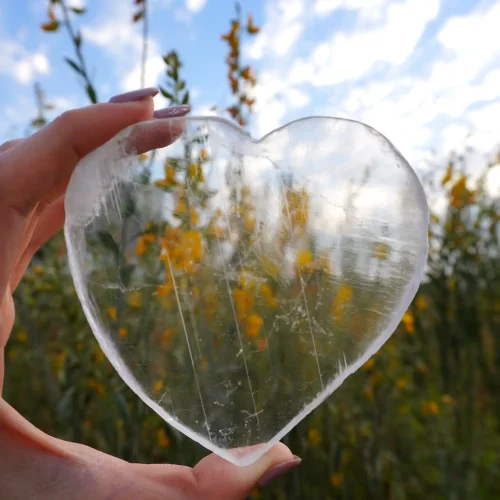 愛心透石膏片 淨化盤