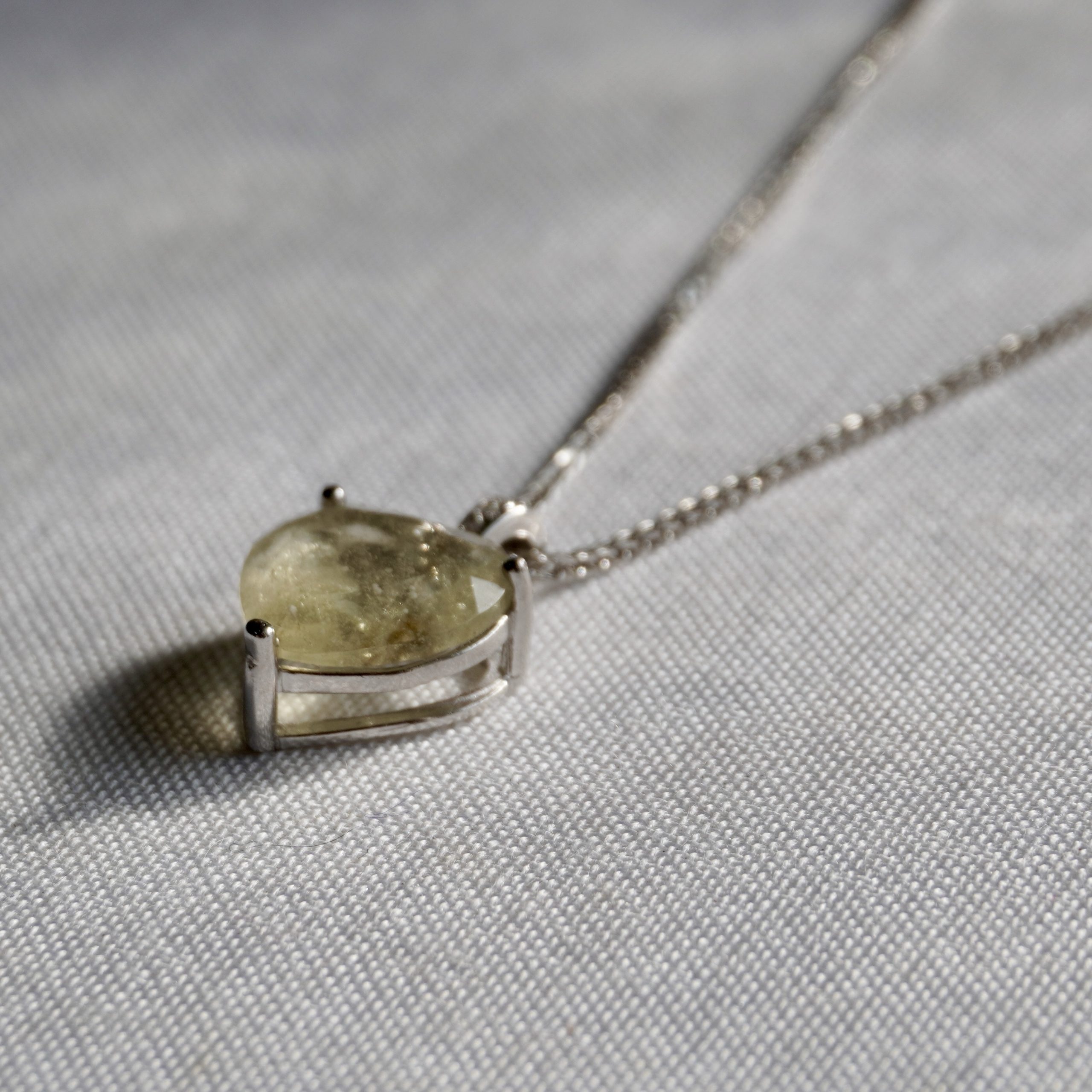 古埃及的守護寶石 利比亞隕石愛心墜:圖片 3